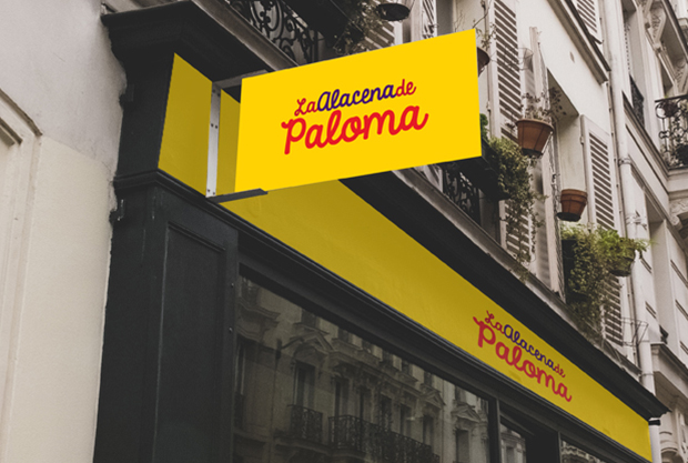 La Alacena de Paloma, Letrero, Identidad, Logotipo